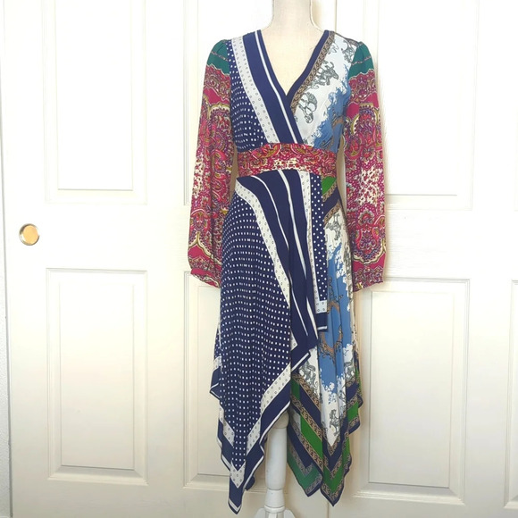 Anthropologie Istanbul Wrap Dress by Moulinette Soeurs - Picture 5 of 11